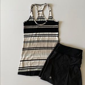 Lululemon Cool Striped Racerback Tank